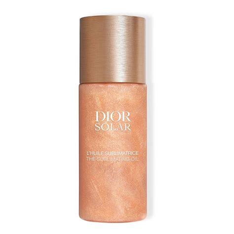 dior solar oil.